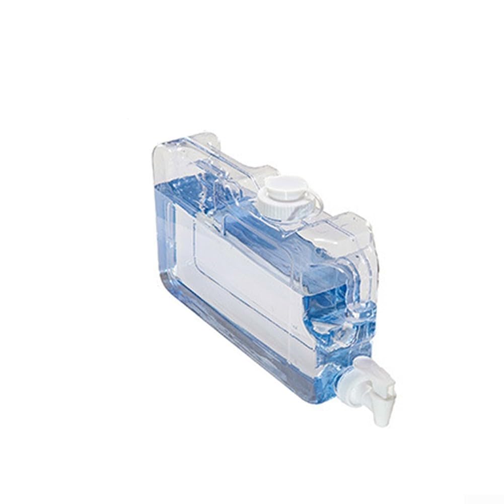 Plastic Refrigerator Water Dispenser with Faucet, 4L Beverage Tank V8975