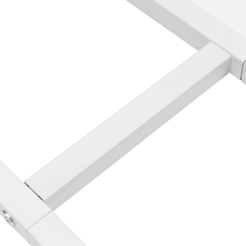 2 Pcs 34Inch White Wall Mount CD DVD Storage Shelf W66828