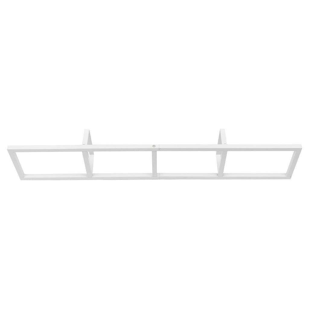 2 Pcs 34Inch White Wall Mount CD DVD Storage Shelf W66828