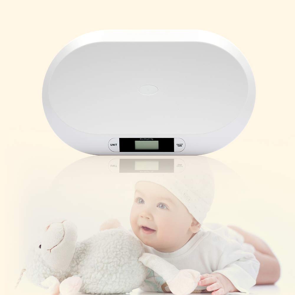 Electronic Digital Baby Scale 44LBS White Z455
