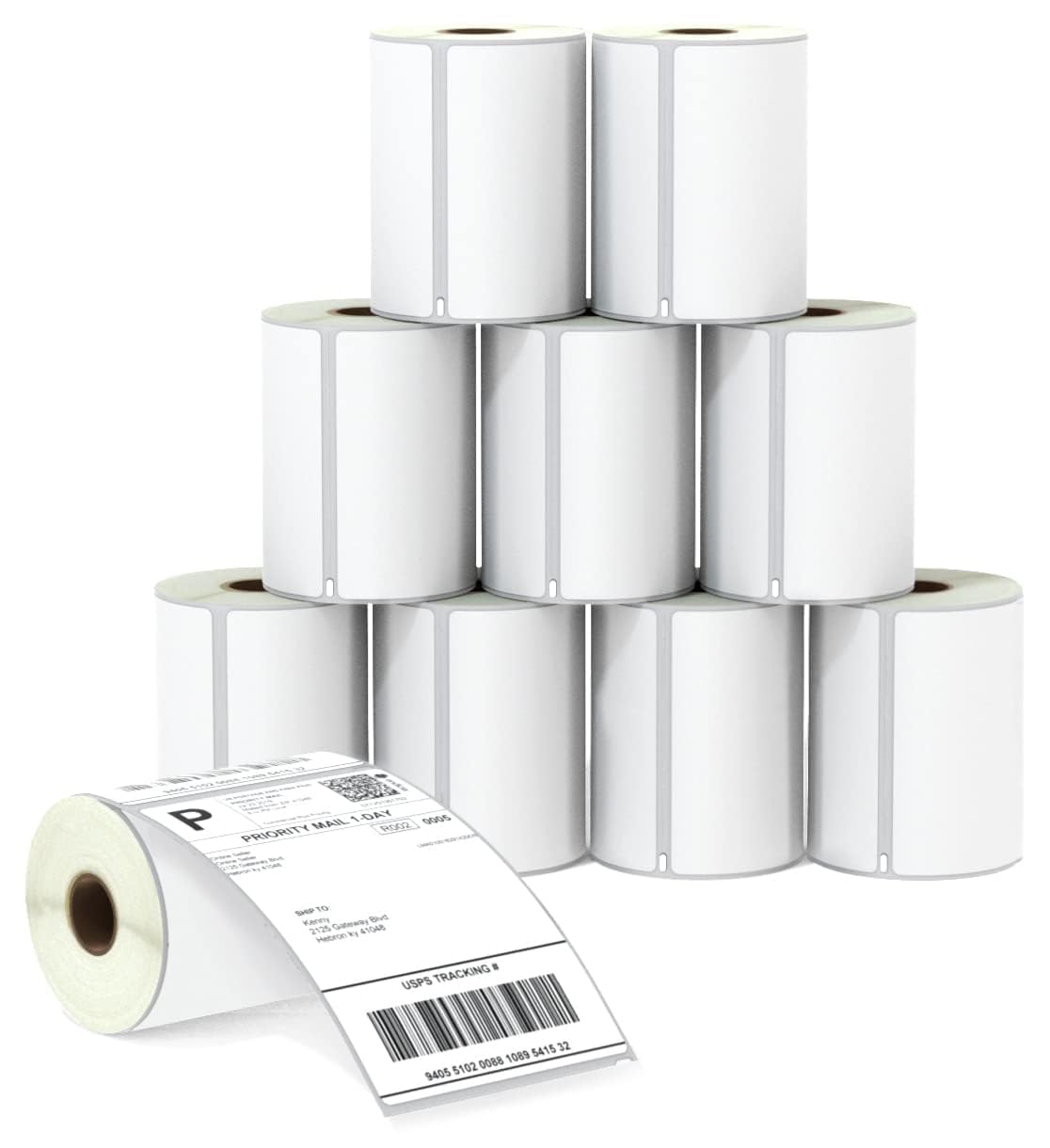 4" x 6" Large Shipping Labels R851