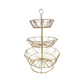 3 Tier Metal Wire Fruit Basket Stand N885327