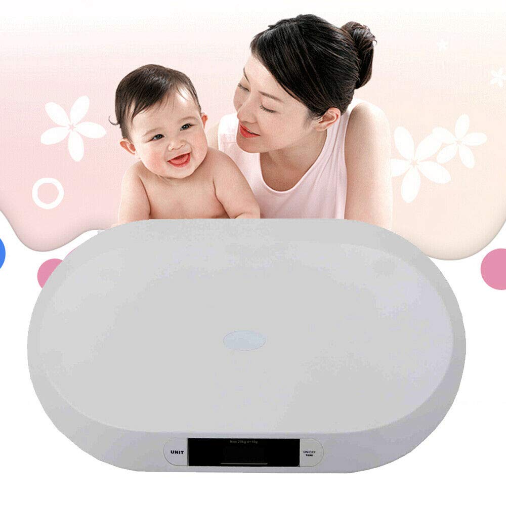 Electronic Digital Baby Scale 44LBS White Z455