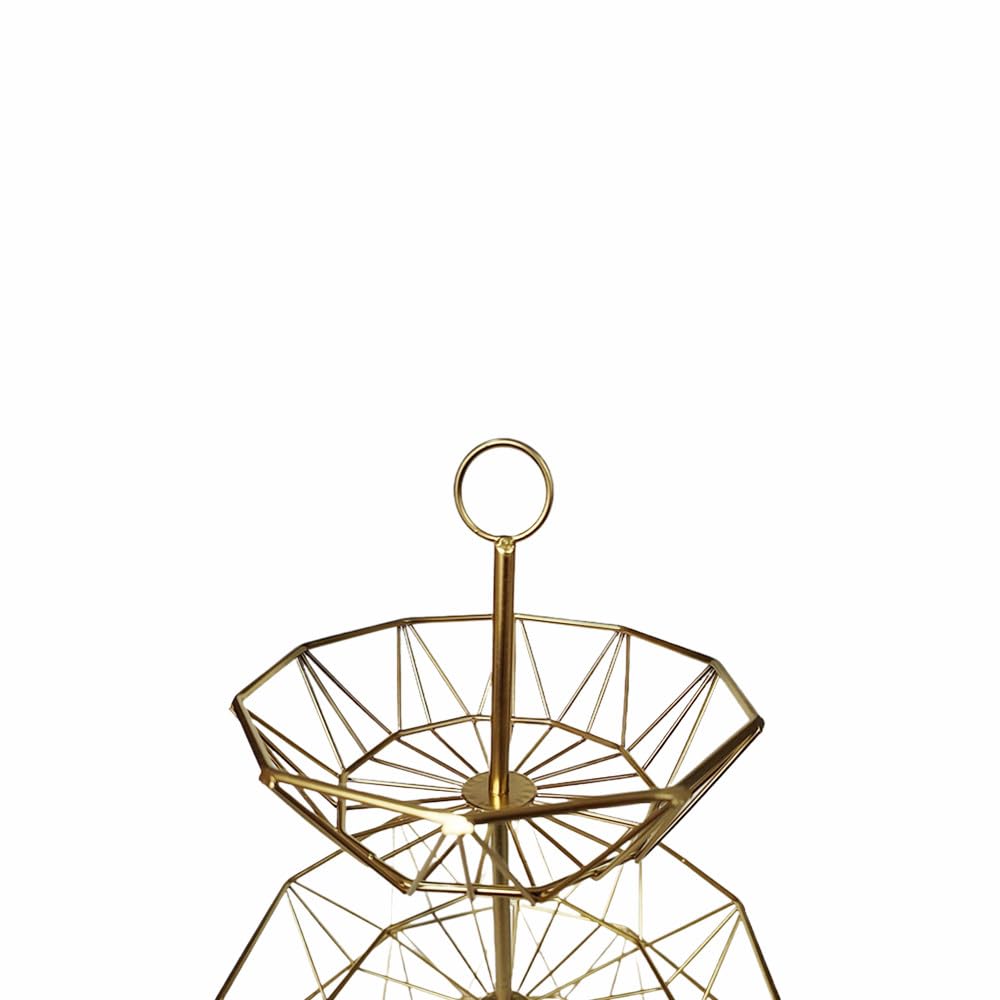 3 Tier Metal Wire Fruit Basket Stand N885327