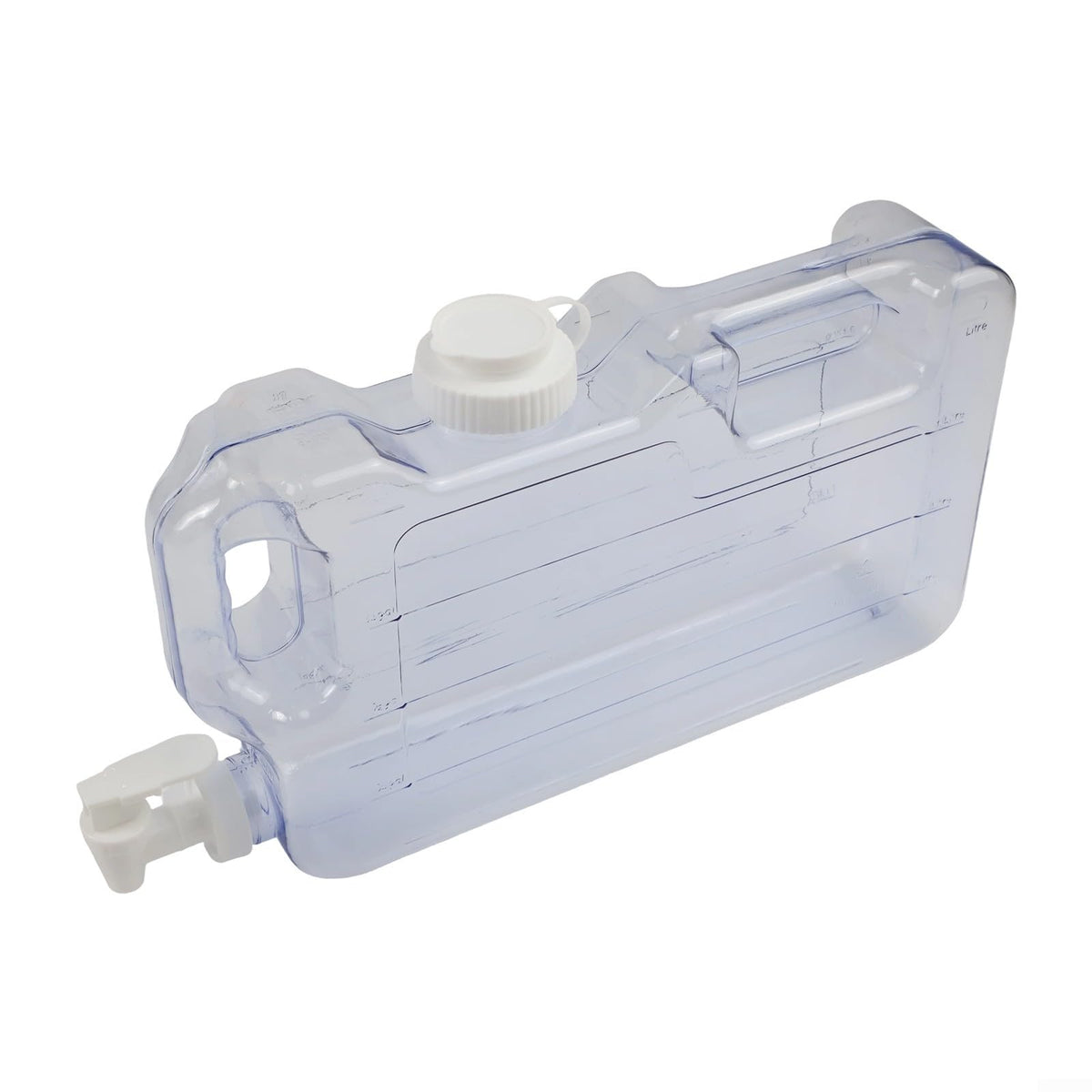 Plastic Refrigerator Water Dispenser with Faucet, 4L Beverage Tank V8975