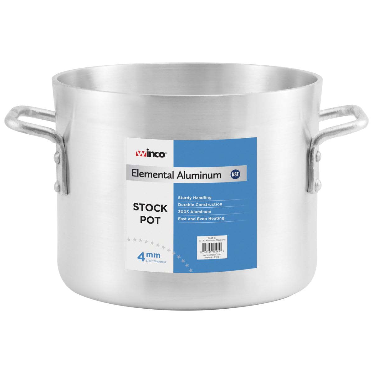 Aluminum 60 Quart Stockpot D314