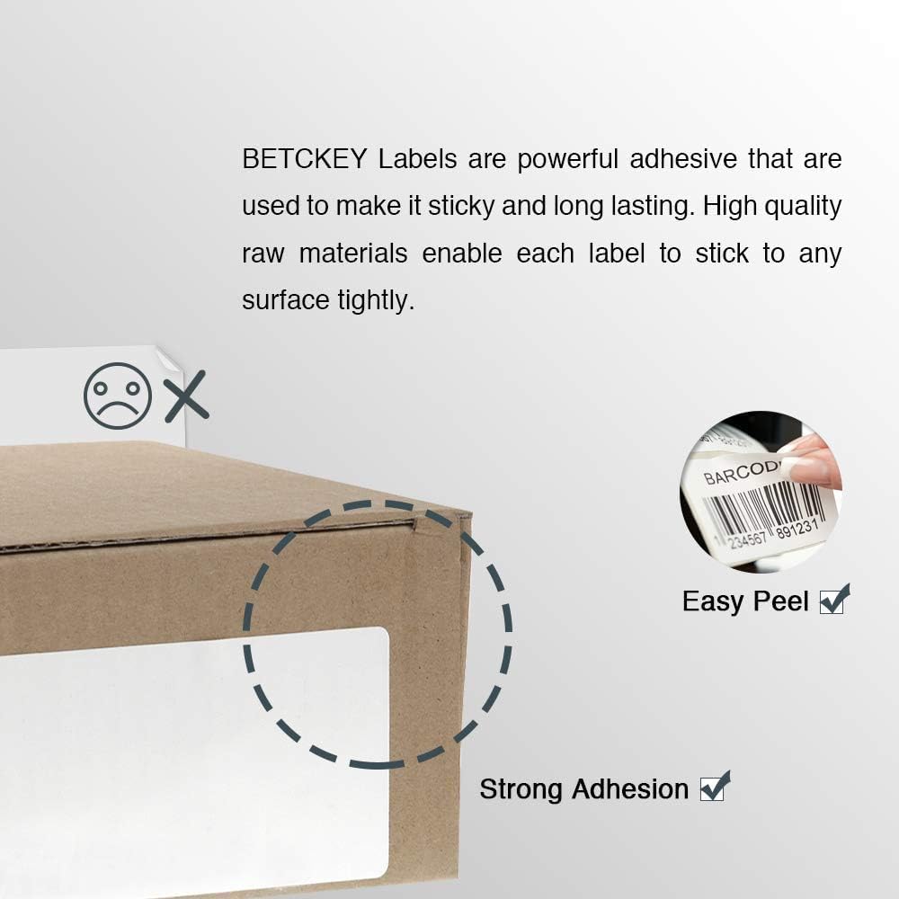 4" x 6" Large Shipping Labels R851