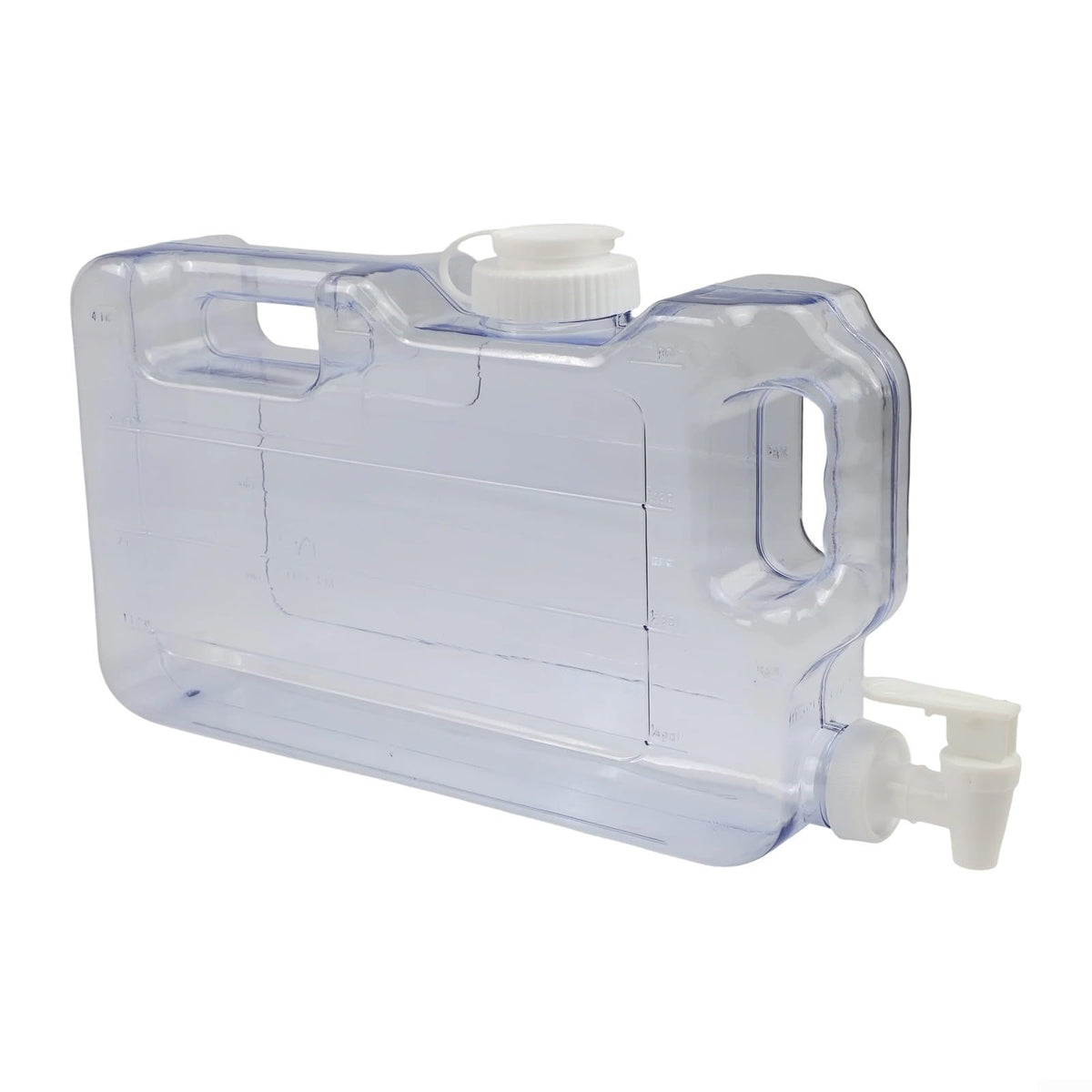 Plastic Refrigerator Water Dispenser with Faucet, 4L Beverage Tank V8975