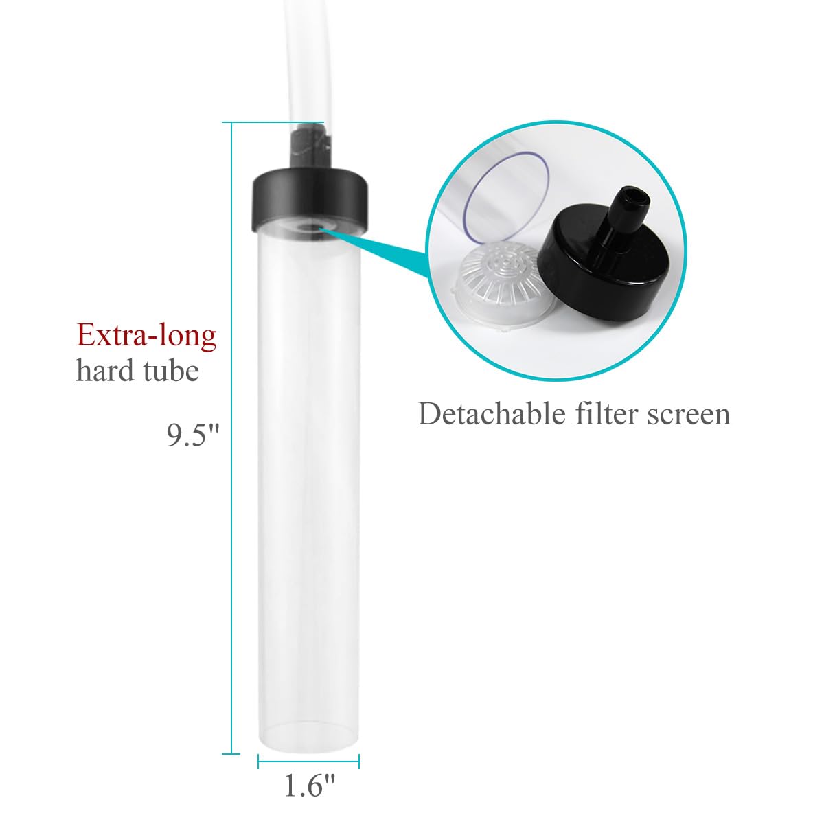 5ft Aquarium Siphon Vacuum Cleaner S2426