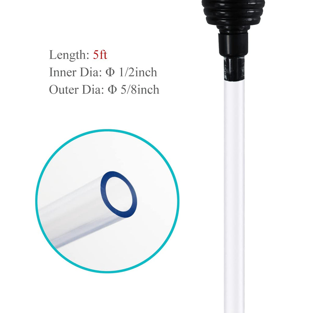 5ft Aquarium Siphon Vacuum Cleaner S2426