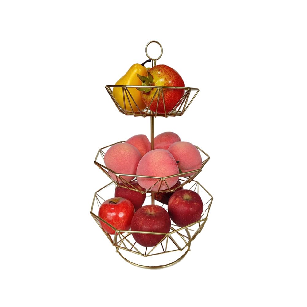3 Tier Metal Wire Fruit Basket Stand N885327