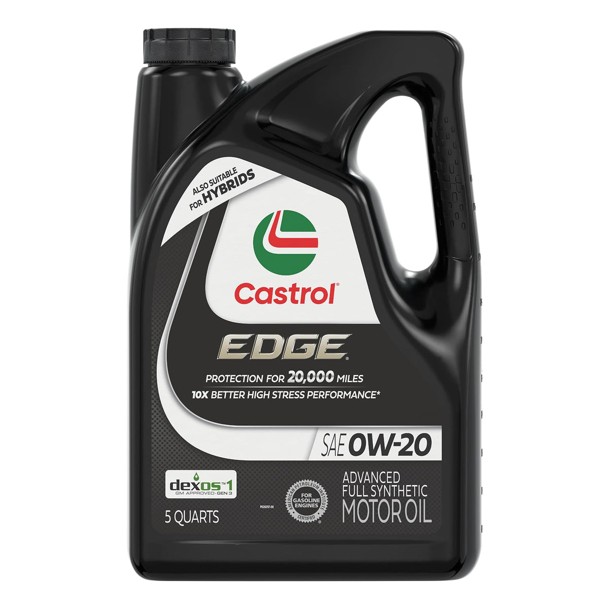 0W-20 Full Synthetic Motor Oil, 5 Quarts C15848