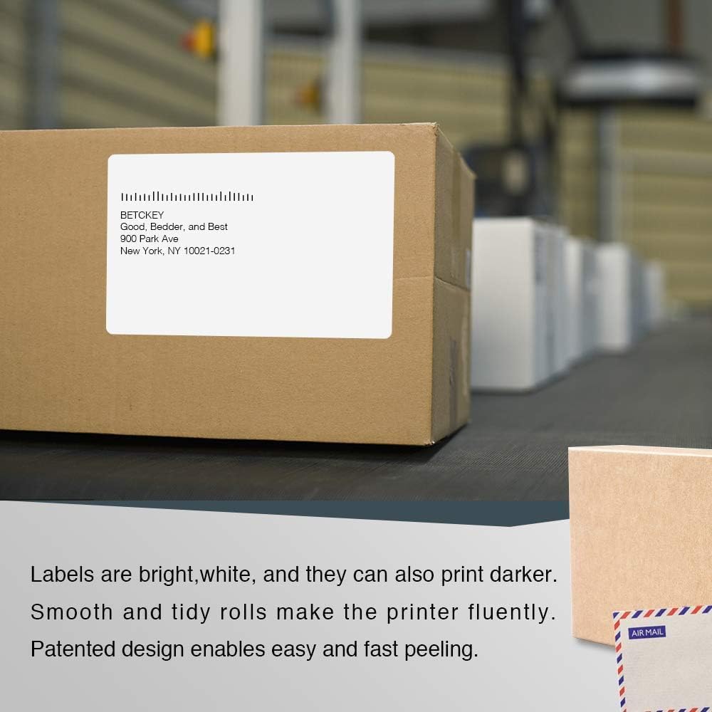4" x 6" Large Shipping Labels R851
