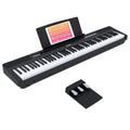 88-Key Portable Weighted Digital Piano F241
