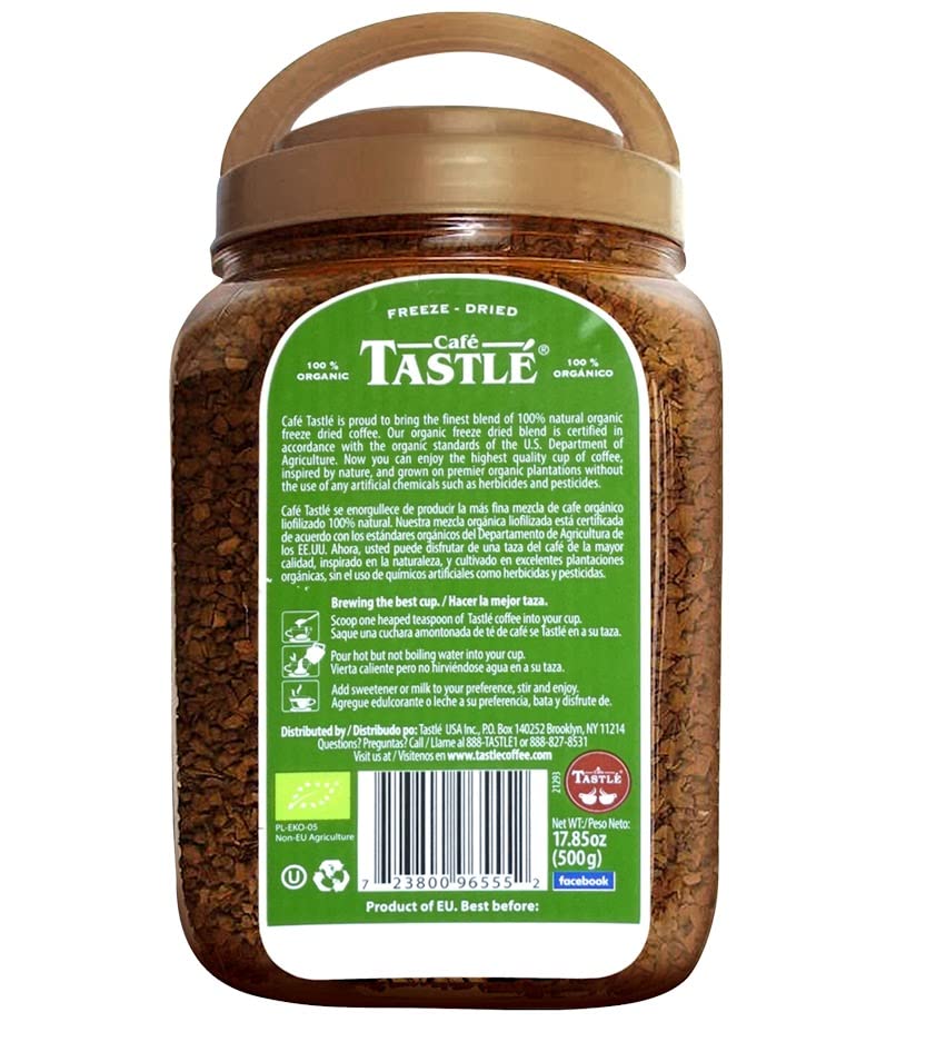 100% Organic Instant Coffee, 17.85 Ounce T19023