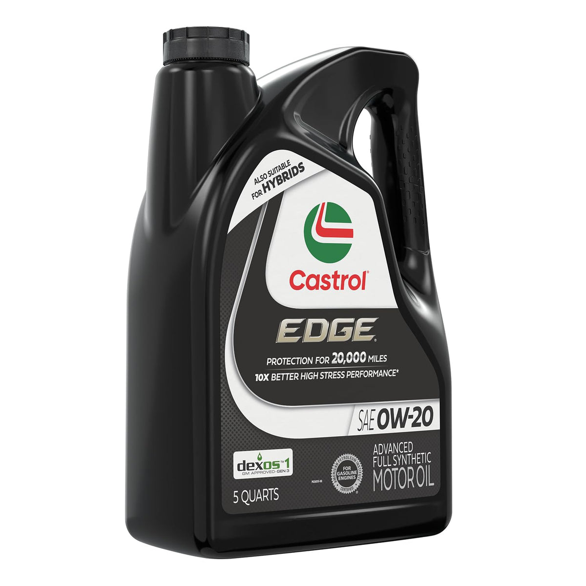 0W-20 Full Synthetic Motor Oil, 5 Quarts C15848