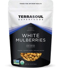 Organic Sun-dried White Mulberries, 2 Lbs (Pack of 2) F439413