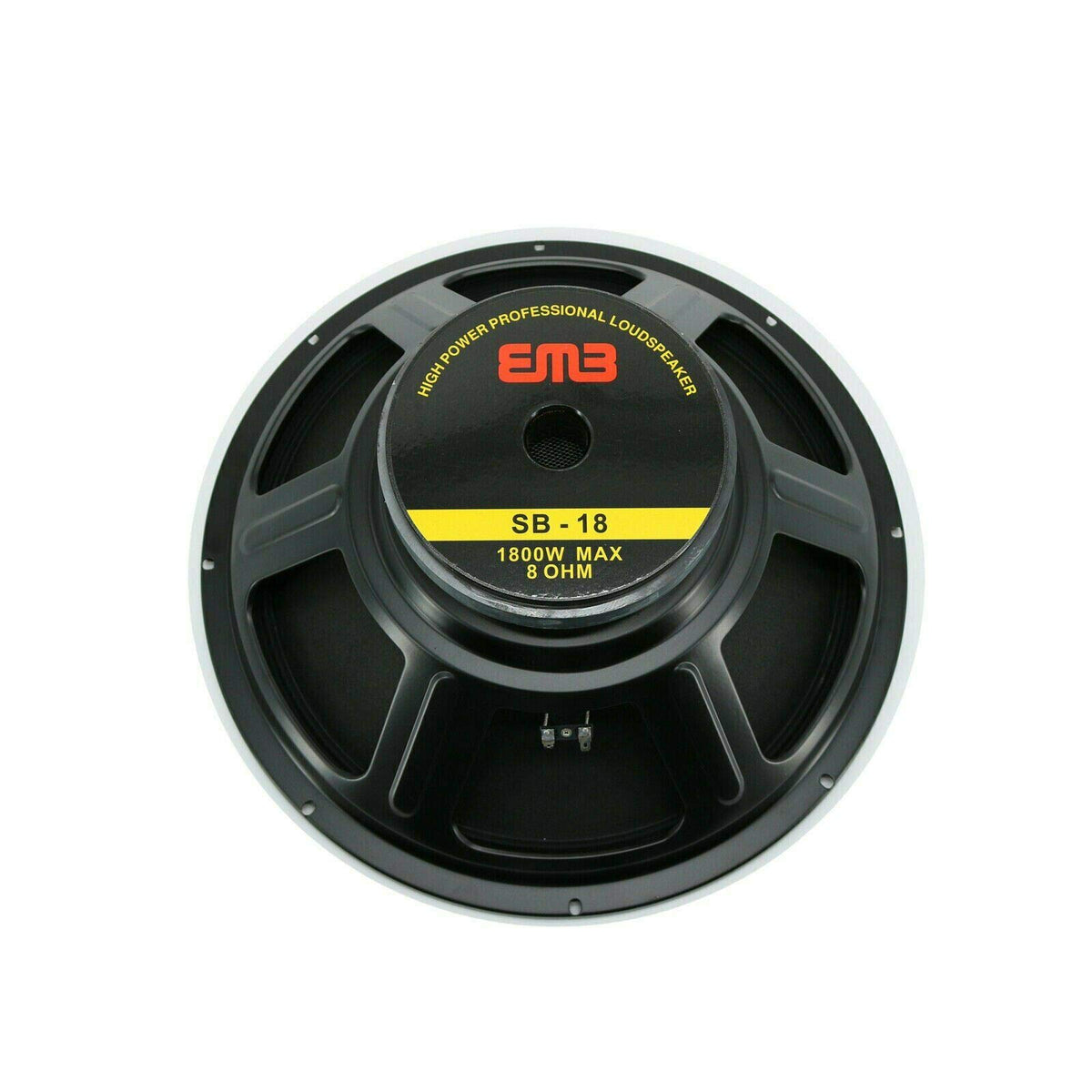 18-Inch Car Audio Subwoofer Speaker, 1800W Max Power, 8 Ohm R897609
