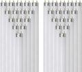 25W 2300 Lumen 3000K Soft White T8 Fluorescent Tube Light Bulb Pack of 30 U51366