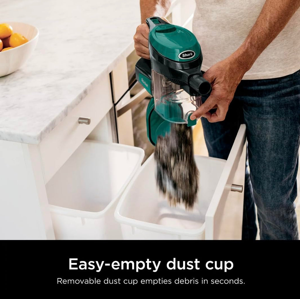 Ultra-Light Corded Vacuum for Carpets & Hard Floors, Green C25632
