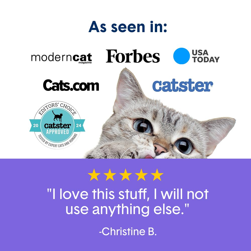 Probiotic Cat Litter, Non-Clumping, Crystal, 6lb C4293