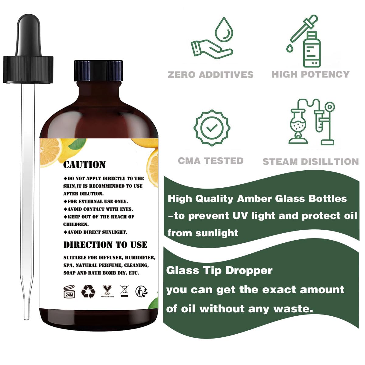 4 Fl Oz Lavender and Marjoram Essential Oil Sets G260