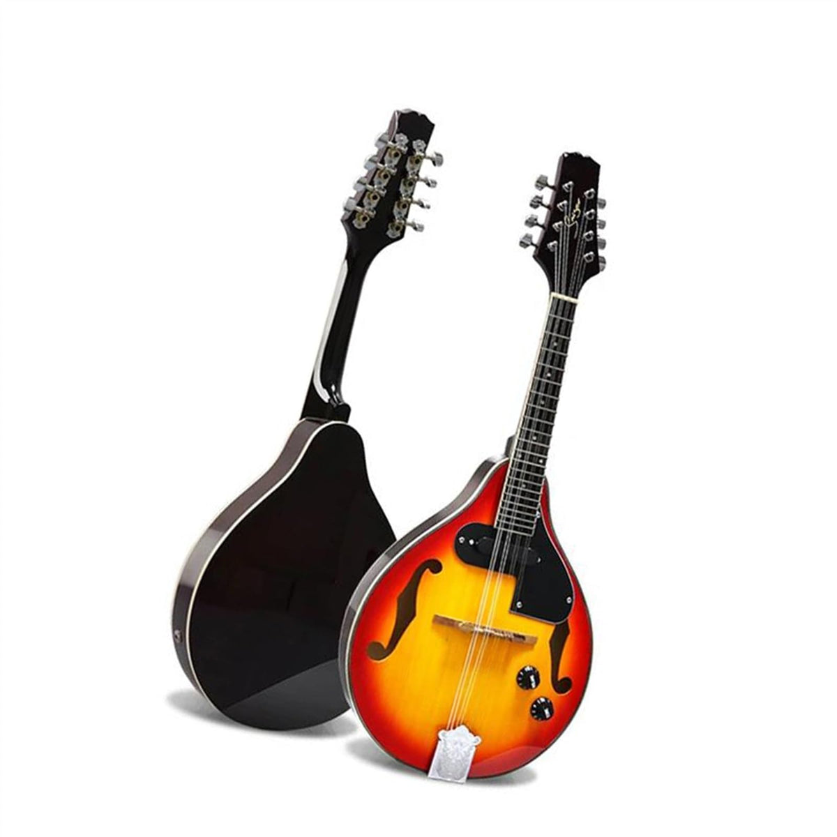 8 Strings Sunburst Mandolin Instrument M4484