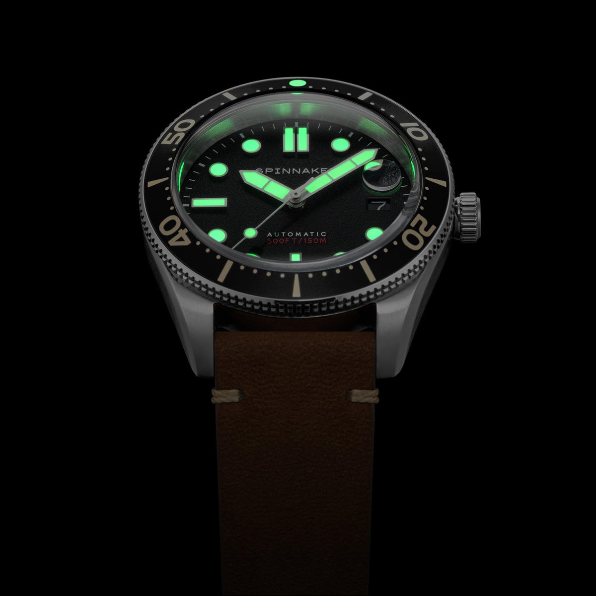 Men's Automatic Dive Watch 40mm Stainless Steel 150m O888