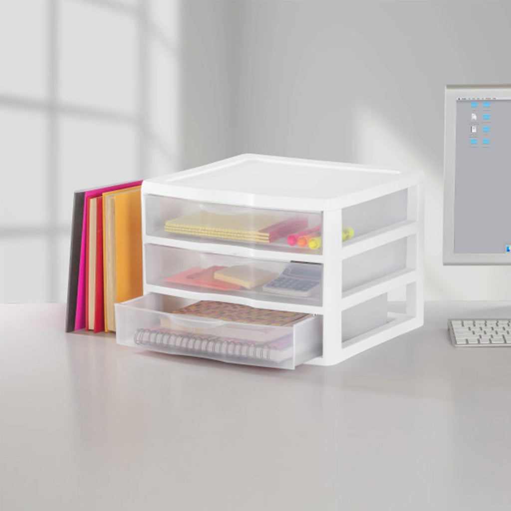 Wide 3-Drawer Storage Unit 6-Pack E4206