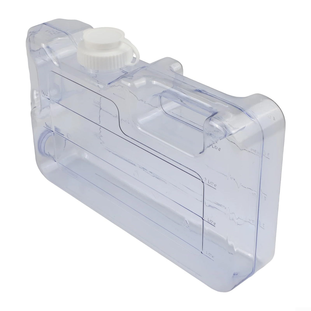 Plastic Refrigerator Water Dispenser with Faucet, 4L Beverage Tank V8975