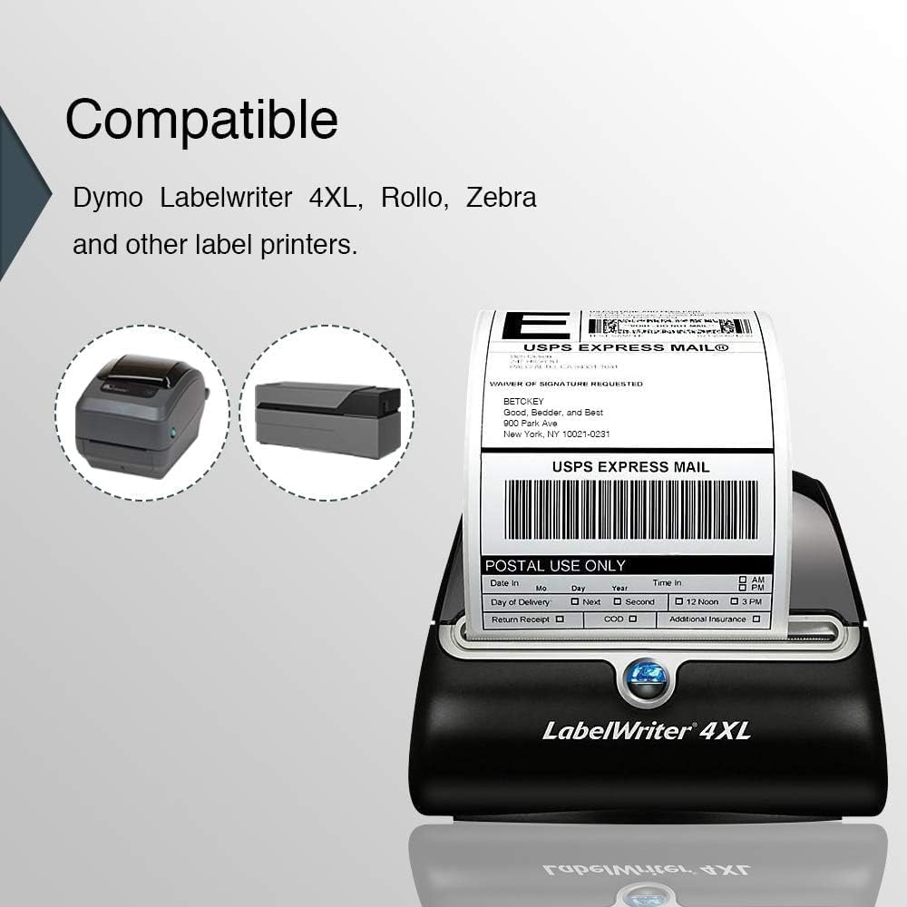4" x 6" Large Shipping Labels R851