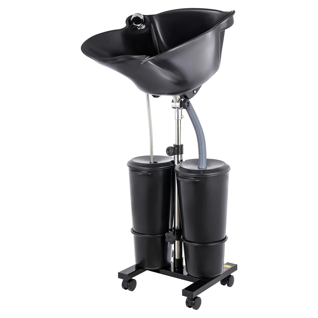 Portable Shampoo Basin, 2 Water Buckets U83201