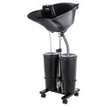 Portable Shampoo Basin, 2 Water Buckets U83201