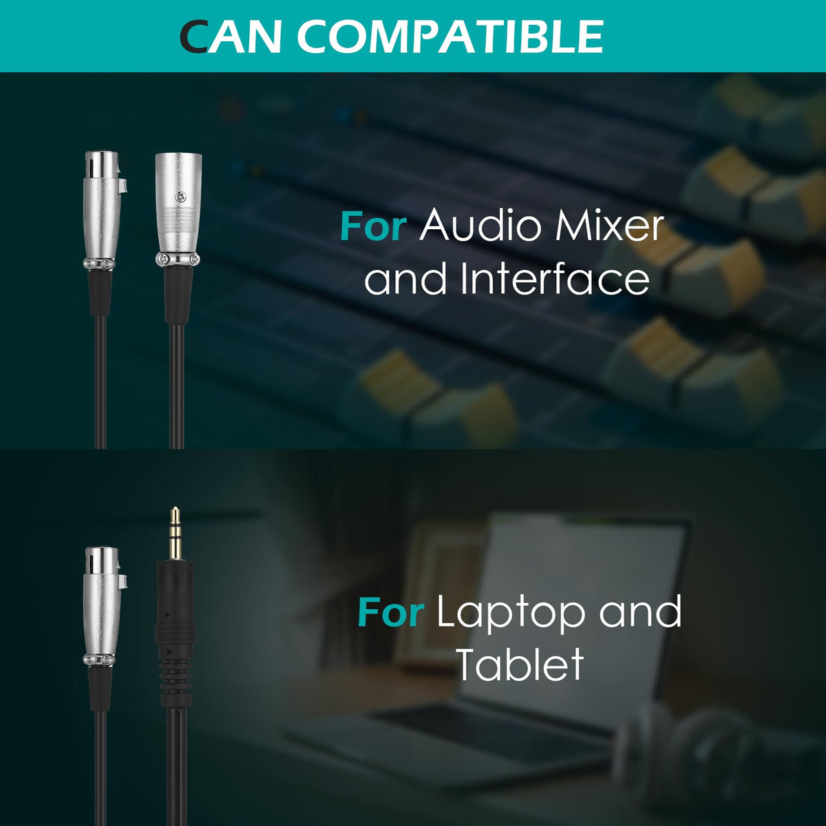 2 Pack XLR Condenser Microphone Kit V780