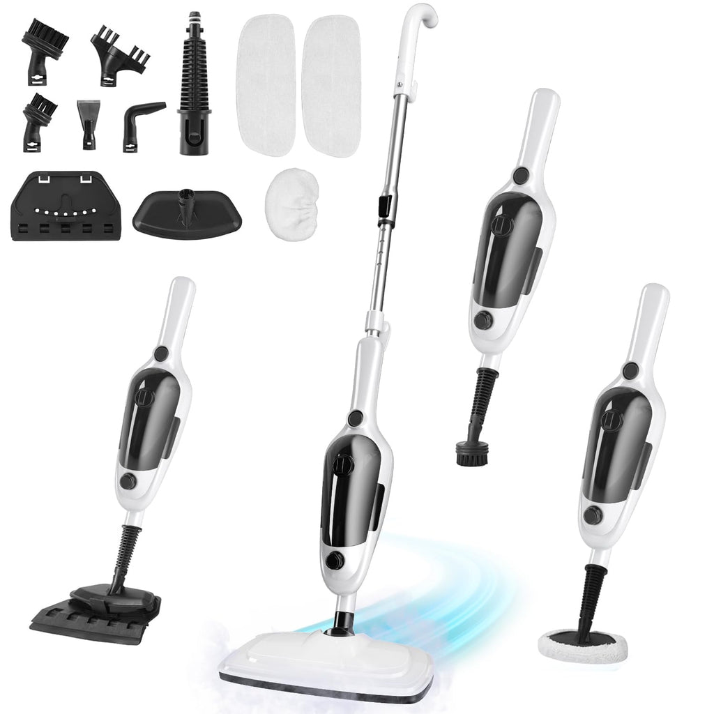 11-in-1 Steam Mop with 15.2 OZ Tank J68383
