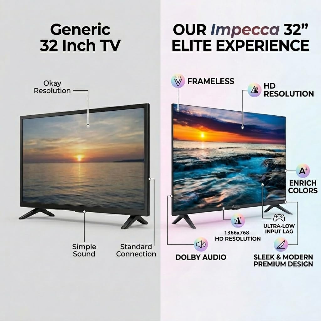 32” LED Flat Screen TV J427