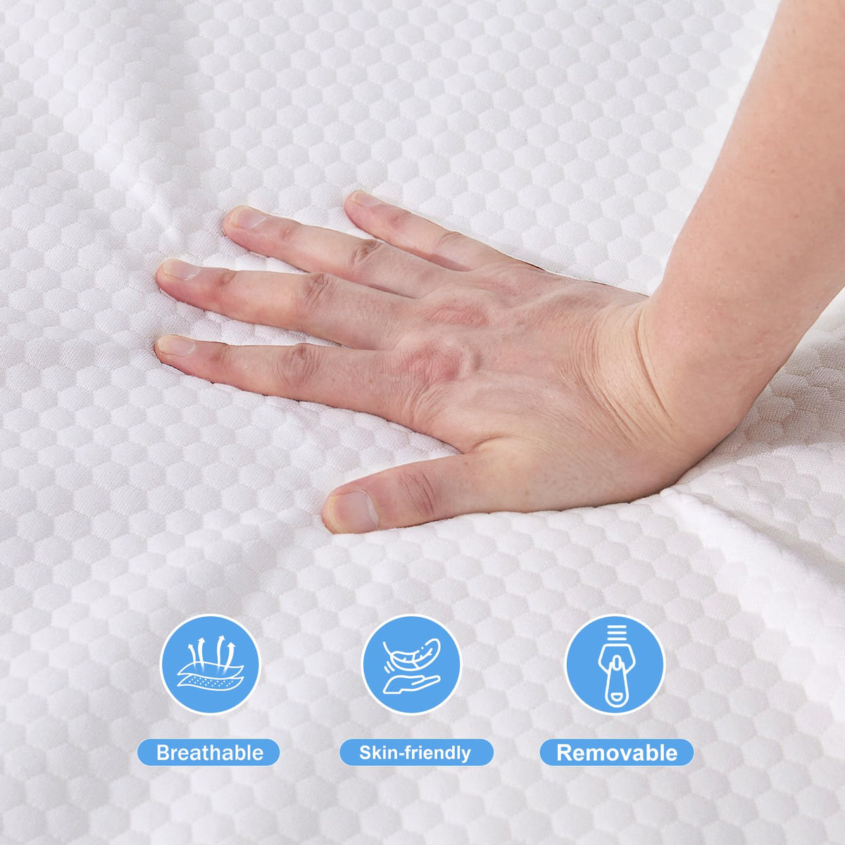 Mini Crib Mattress Dual-Sided Foam with Washable Cover V876