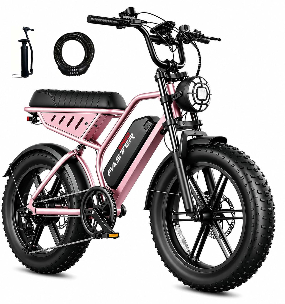 1500W 20" Fat Tire Electric Bike F280