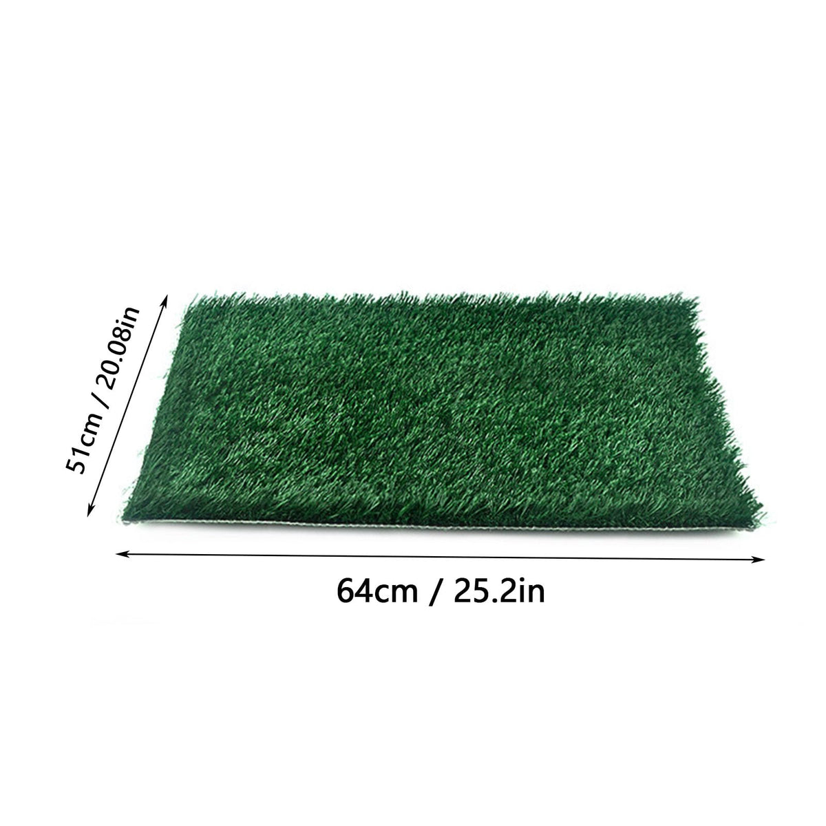 Dog Grass Pad with Tray, 25 x 20 inch D1434
