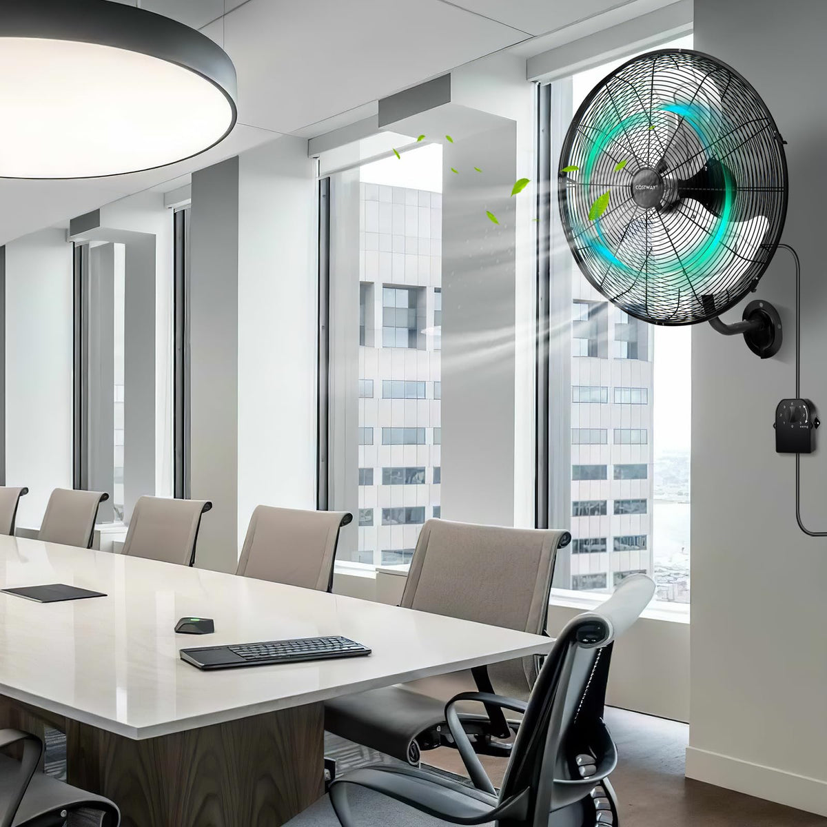 20-inch 3 Speed Metal Wall Mount Fan M412
