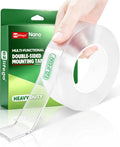 Heavy Duty Double Sided Mounting Tape, 9.85FT F341994