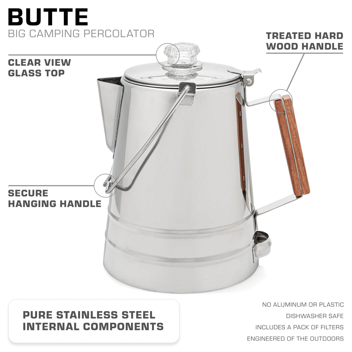 14 Cup Coffee Percolator S777849