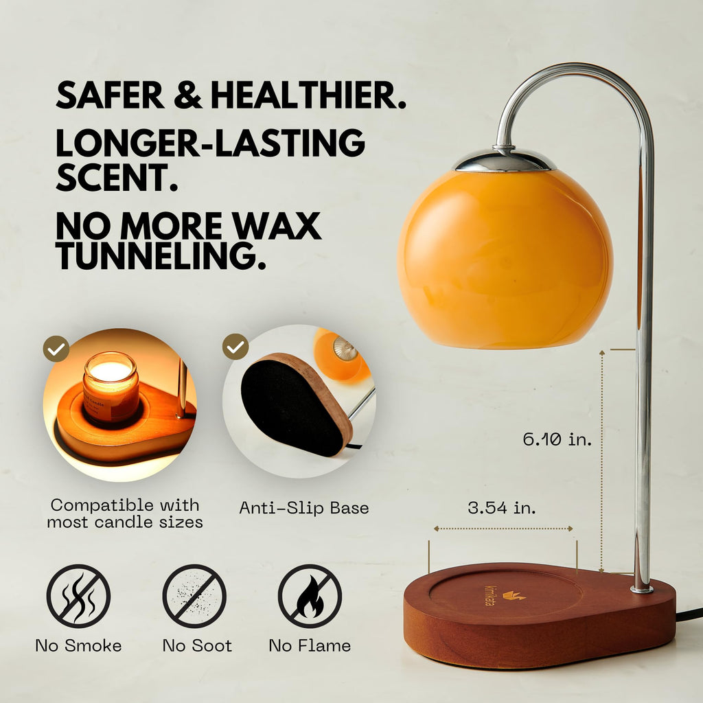 Dimmable Electric Candle Warmer Lamp with Timer N9874