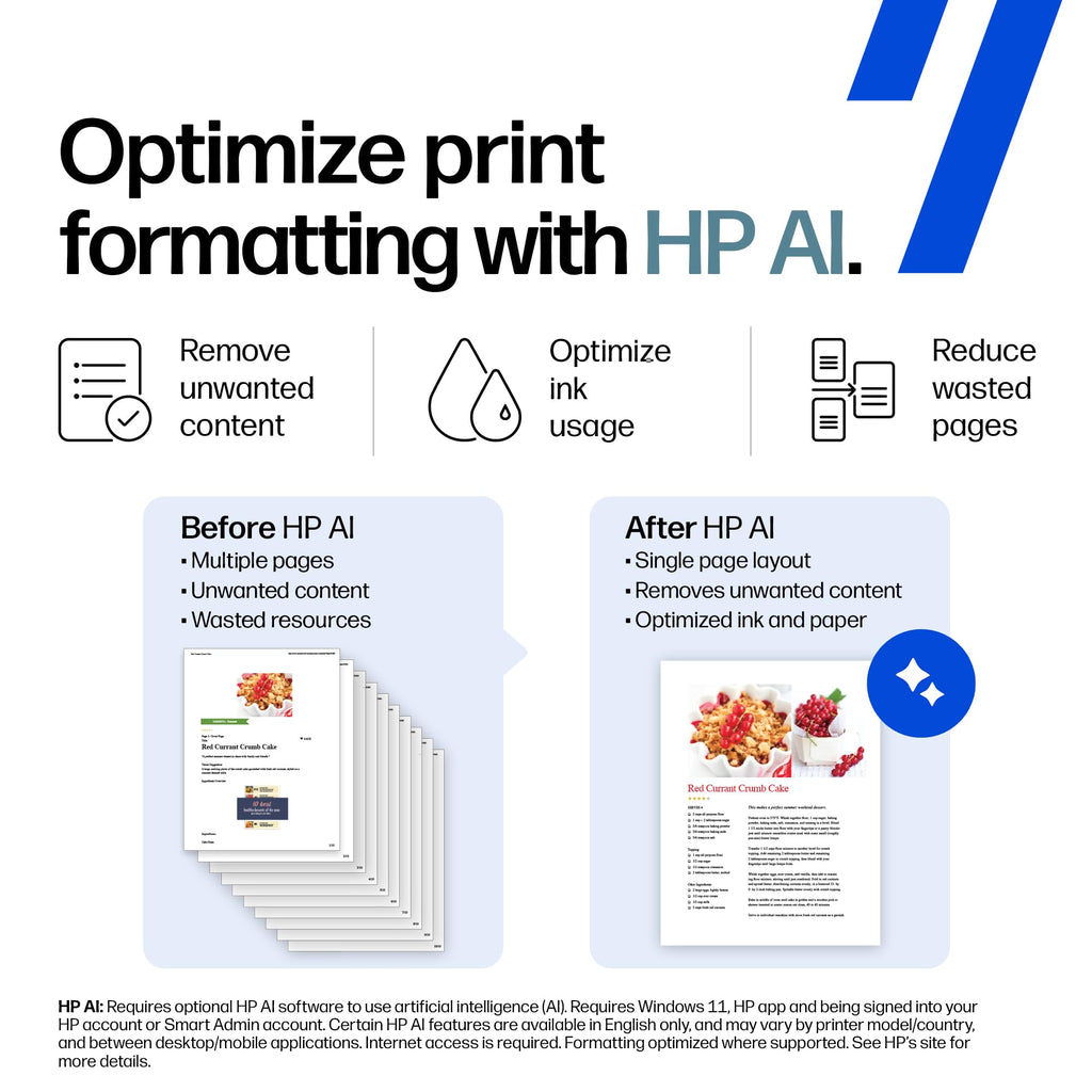 Wireless All-in-One Color Inkjet Printer, Scanner, Copier B57179