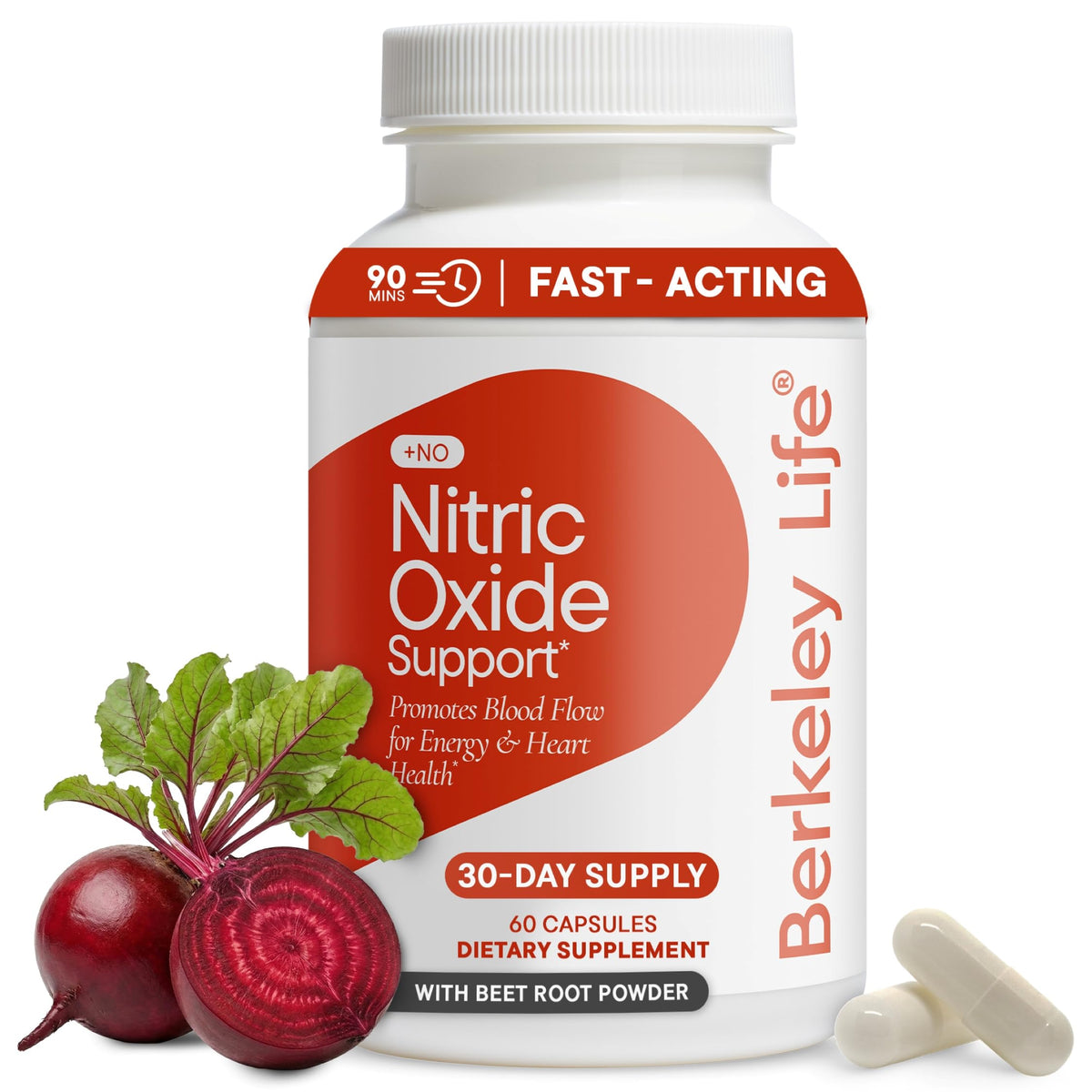 Nitric Oxide Support Supplement 60 Count E773289