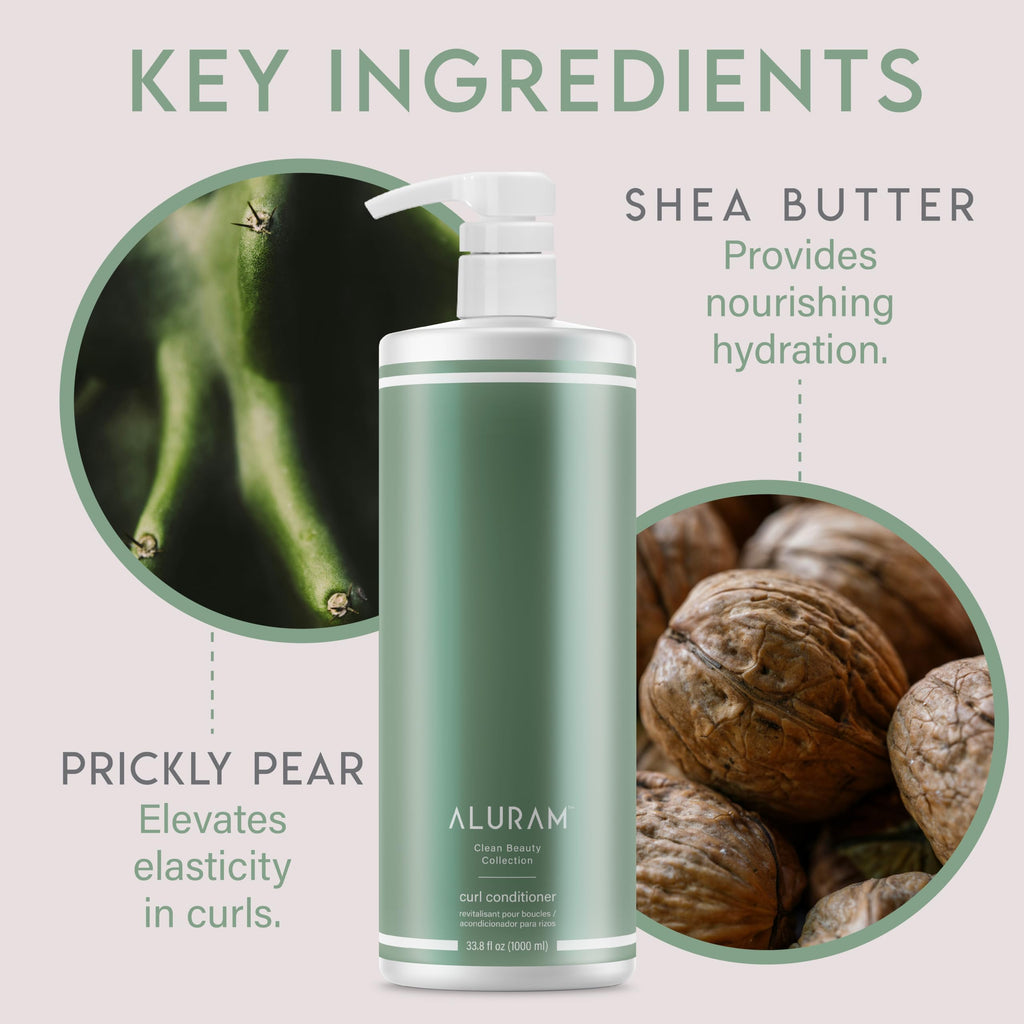 Coconut Water Curly Hair Clarifying Shampoo and Conditioner H55537