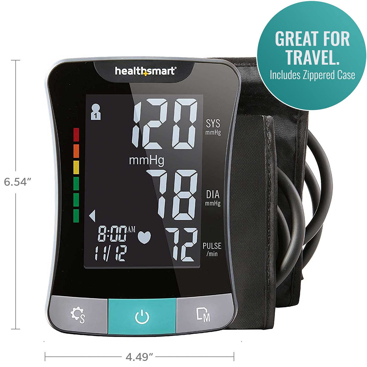 Digital Blood Pressure Monitor with Automatic Upper Arm Cuff L94137
