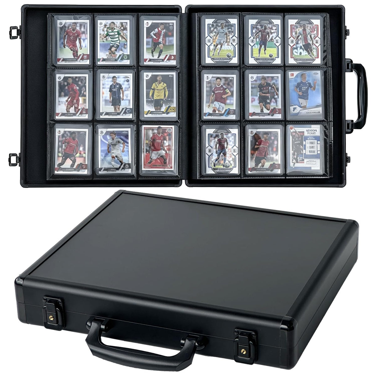 Black 216 Toploader Trading Card Binder S224163
