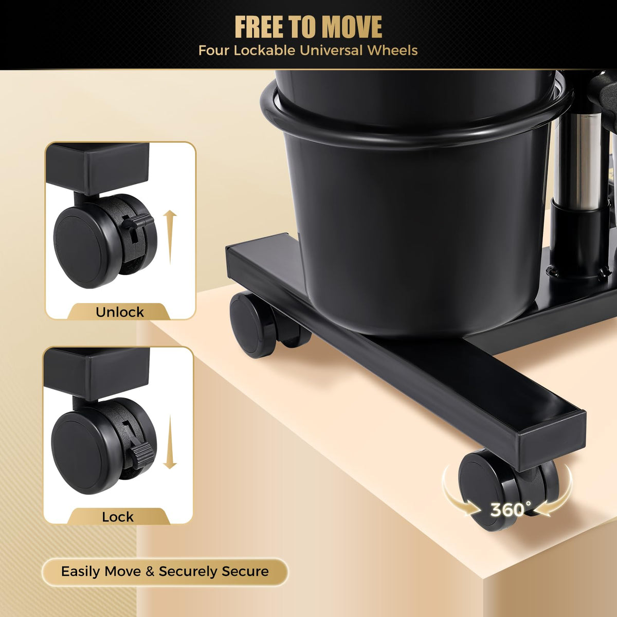 Portable Shampoo Basin, 2 Water Buckets U83201