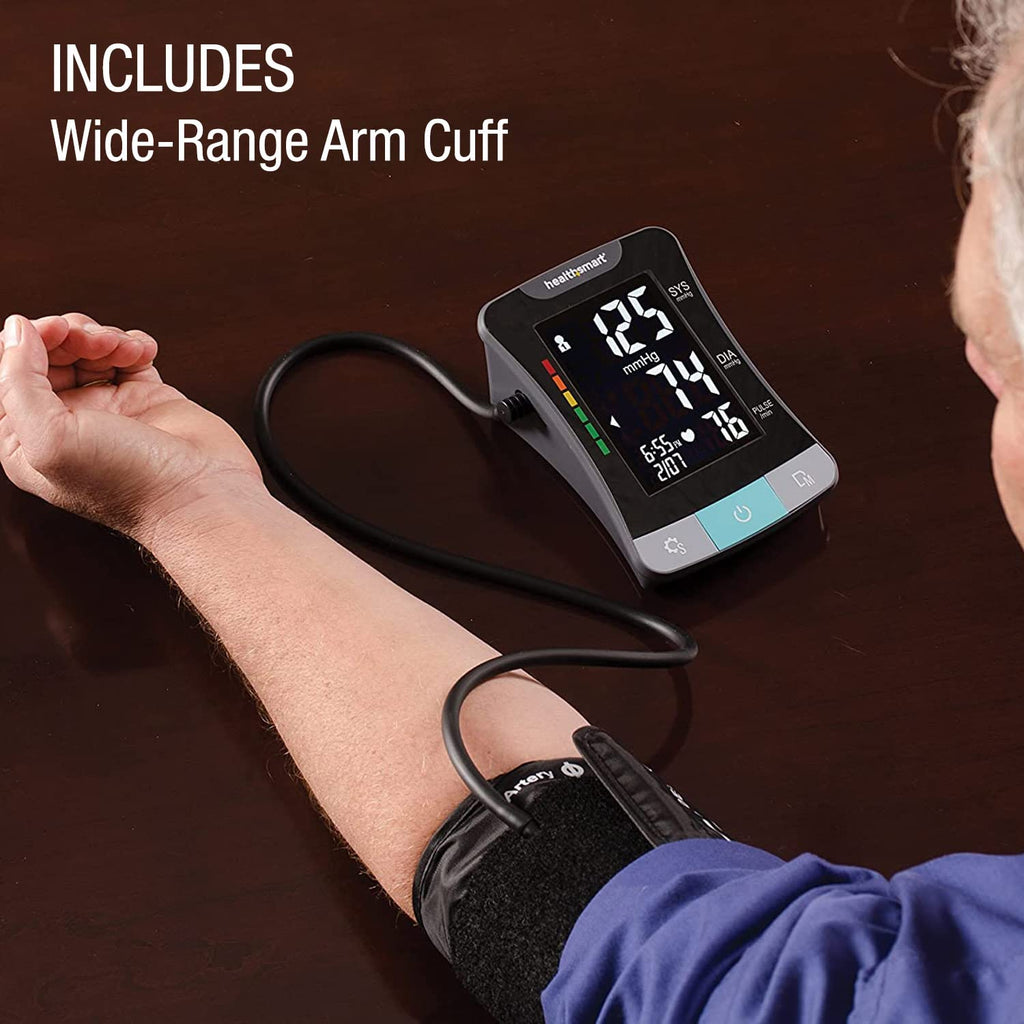 Digital Blood Pressure Monitor with Automatic Upper Arm Cuff L94137